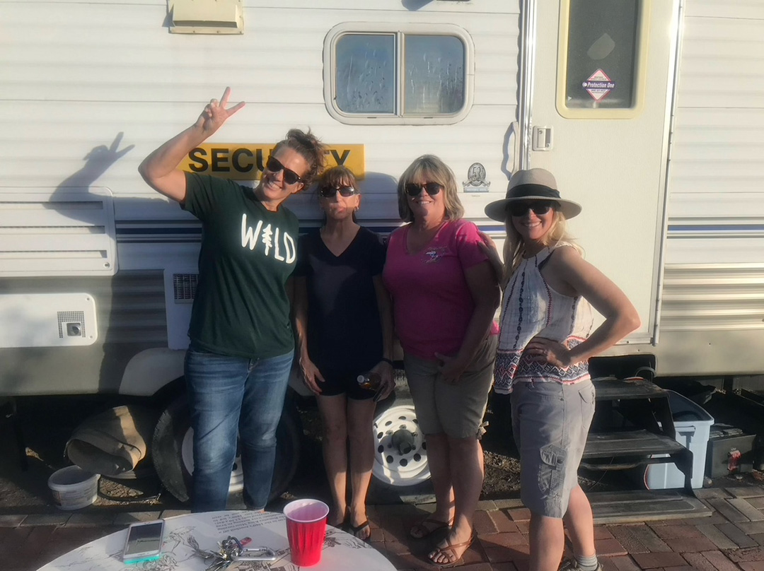 Having fun at Mojave Desert Heritage and Cultural Association Goffs Cultural Center Outdoor Museum