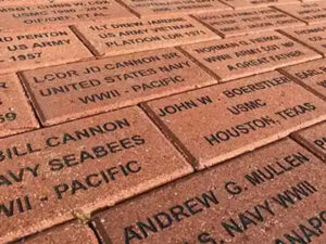 Honor a Veteran bricks