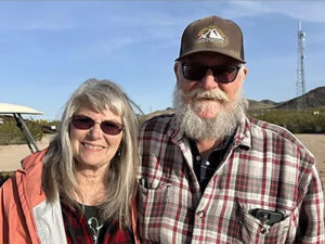 Sojourners Anna and Jerry supporting MDHCA with their time